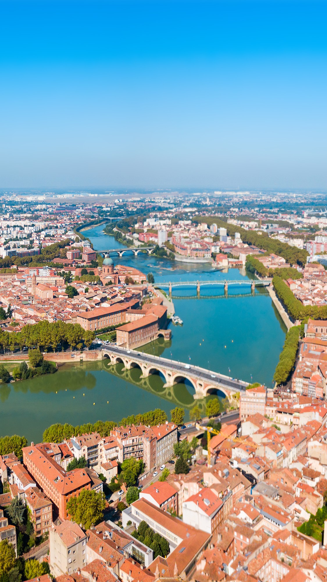 Toulouse vue aerienne